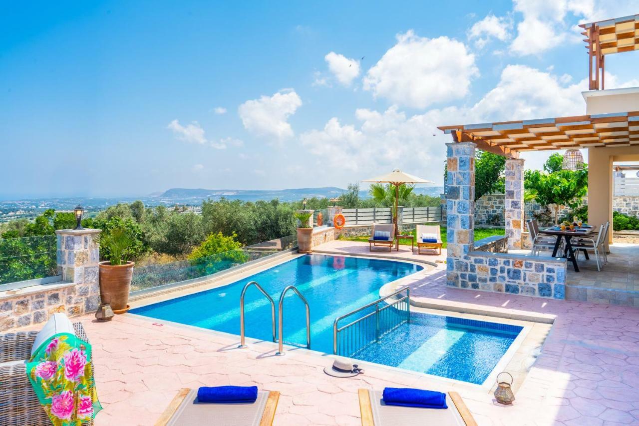 New Villa Kantifes 4 Families Or Couples With Private Pool & Bbq Kirianna Exterior foto