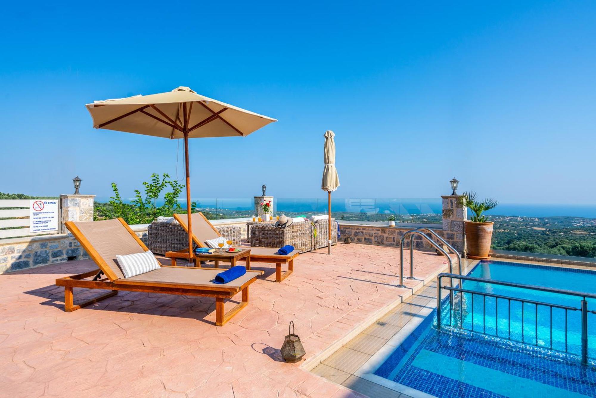 New Villa Kantifes 4 Families Or Couples With Private Pool & Bbq Kirianna Exterior foto