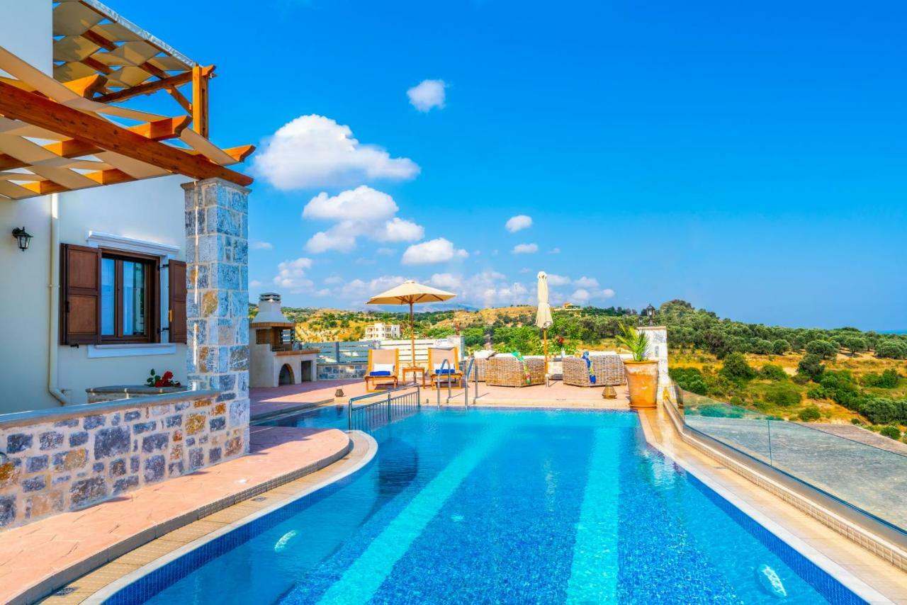 New Villa Kantifes 4 Families Or Couples With Private Pool & Bbq Kirianna Exterior foto