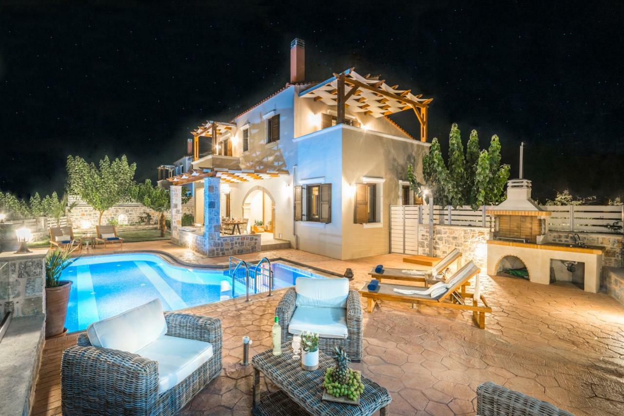 New Villa Kantifes 4 Families Or Couples With Private Pool & Bbq Kirianna Exterior foto